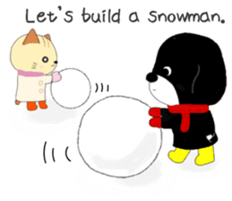 Kuro's daily life 10 English version sticker #8364945