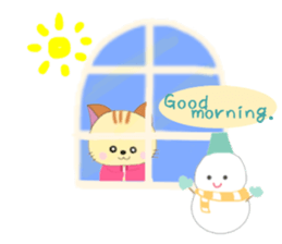 Kuro's daily life 10 English version sticker #8364954