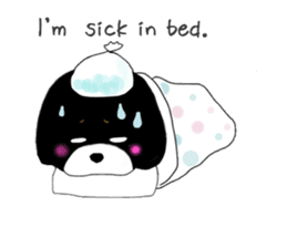 Kuro's daily life 10 English version sticker #8364957
