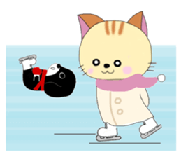 Kuro's daily life 10 English version sticker #8364959