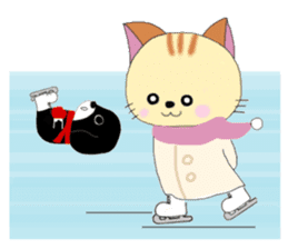 Kuro's daily life 10 English version sticker #8364959