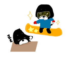 Kuro's daily life 10 English version sticker #8364960