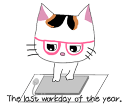 Kuro's daily life 10 English version sticker #8364962