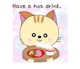 Kuro's daily life 10 English version sticker #8364963