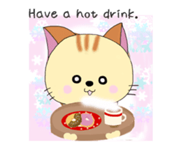 Kuro's daily life 10 English version sticker #8364963