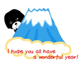Kuro's daily life 10 English version sticker #8364966