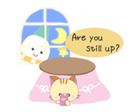 Kuro's daily life 10 English version sticker #8364972