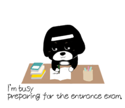 Kuro's daily life 10 English version sticker #8364974