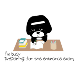 Kuro's daily life 10 English version sticker #8364974