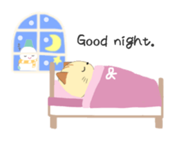 Kuro's daily life 10 English version sticker #8364978