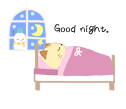 Kuro's daily life 10 English version sticker #8364978