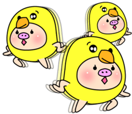 3 pigs 4 sticker #8364989