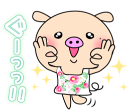 3 pigs 4 sticker #8364995