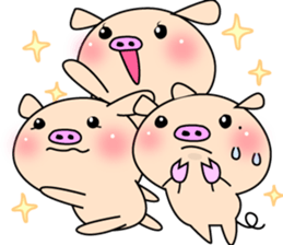3 pigs 4 sticker #8365013