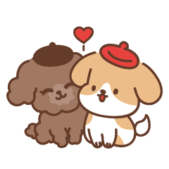 Lovely Beagle&poodle