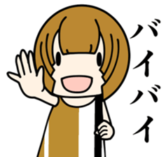 One day of the girl sticker #8365128