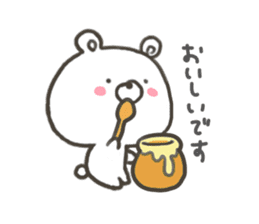 GOOD bear in winter sticker #8365430