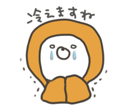 GOOD bear in winter sticker #8365433