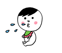 Baby&mother sticker #8365831