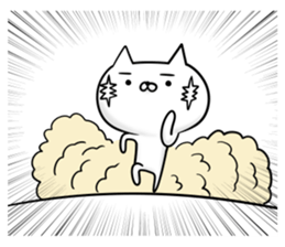 STRAIGHT RABBIT AND CAT REACTION sticker #8365981