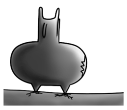 STRAIGHT RABBIT AND CAT REACTION sticker #8365987