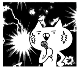 STRAIGHT RABBIT AND CAT REACTION sticker #8365991