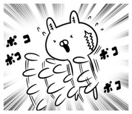 STRAIGHT RABBIT AND CAT REACTION sticker #8365993