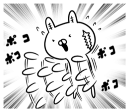 STRAIGHT RABBIT AND CAT REACTION sticker #8365993