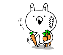 STRAIGHT RABBIT AND CAT REACTION sticker #8366012