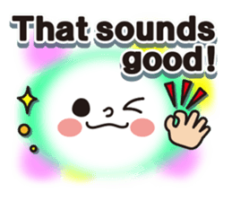 Figure of face sticker #8366111