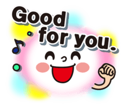 Figure of face sticker #8366121