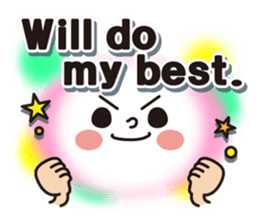 Figure of face sticker #8366132