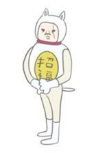 Kawaii lucky cat sticker #8366183