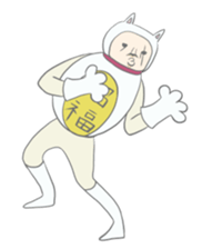 Kawaii lucky cat sticker #8366196