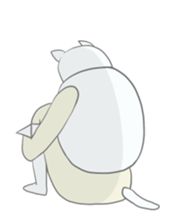 Kawaii lucky cat sticker #8366200