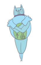 Kawaii lucky cat sticker #8366201