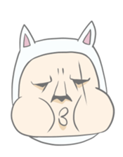 Kawaii lucky cat sticker #8366206