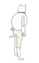 Kawaii lucky cat sticker #8366211