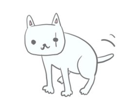 Kawaii lucky cat sticker #8366218