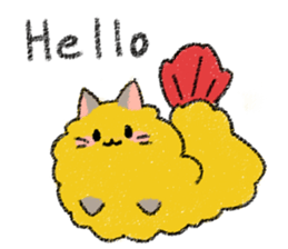 ebihurai cat sticker #8366342