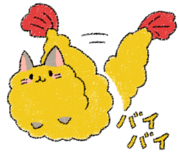 ebihurai cat sticker #8366348