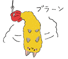 ebihurai cat sticker #8366353