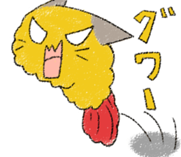 ebihurai cat sticker #8366372