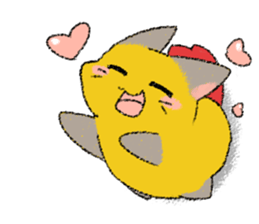 ebihurai cat sticker #8366375