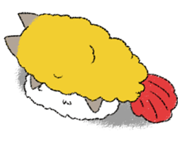 ebihurai cat sticker #8366376