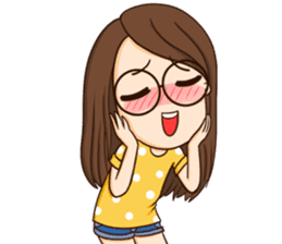 TuaGom : cute girl sticker #8366874