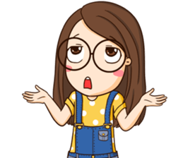 TuaGom : cute girl sticker #8366881