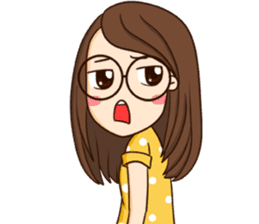TuaGom : cute girl sticker #8366894