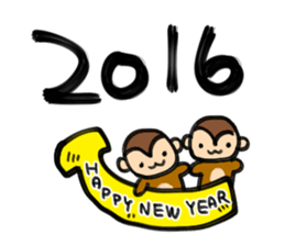 New Year lucky Sticker sticker #8367111
