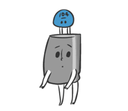 Mr E Capacitor and the little ones sticker #8367156